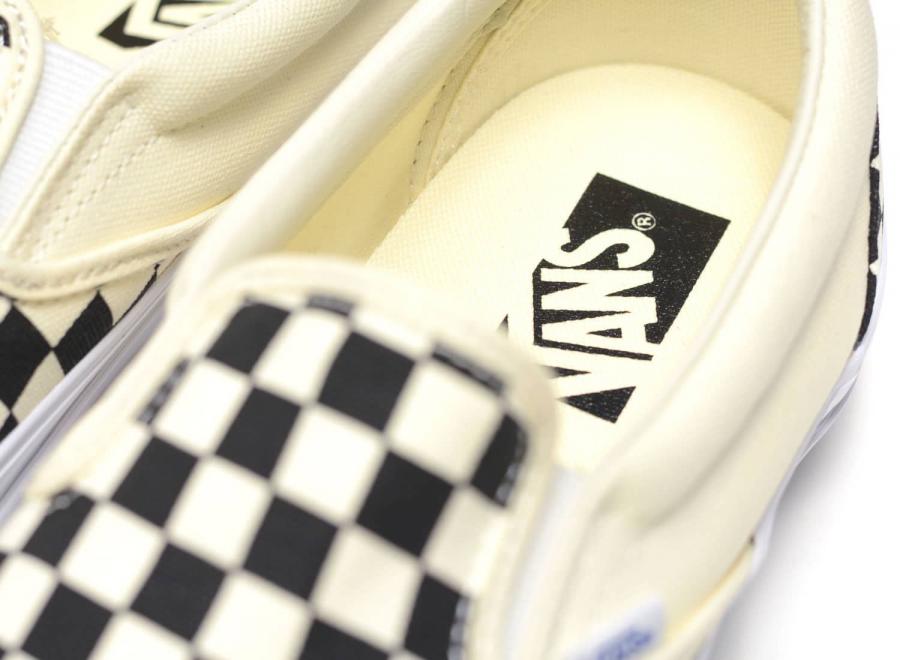 Vans LX Slip-On Reissue 98 Checkerboard Black / Off White VN000CSE2BO1 - Vans