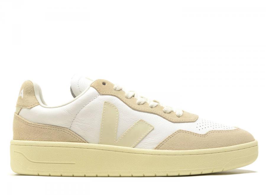 Veja V90 Leather Extra White / Pierre - Veja