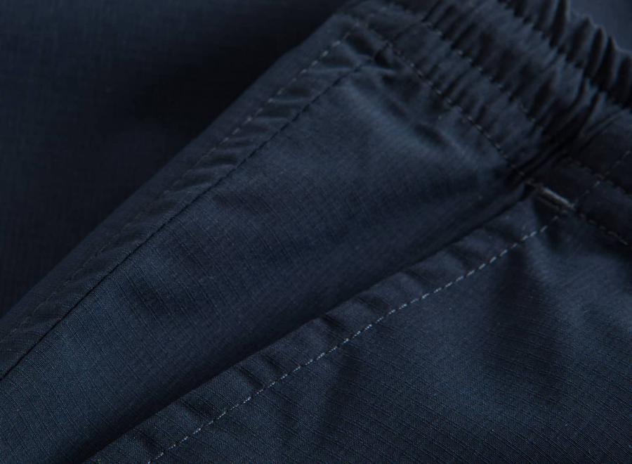 Wood Wood Halsey Crispy Tech Trousers Navy - Wood Wood