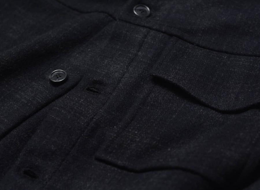 YMC P5ZAT Cruiser Jacket Black / Charcoal - YMC - You Must Create