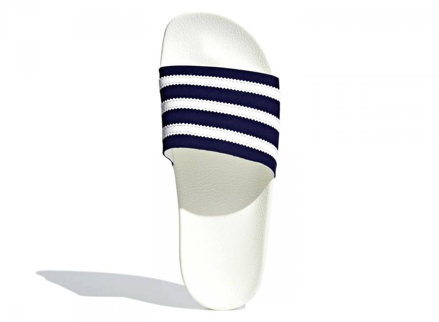 Adidas Adilette White / Navy CG6436 - ADIDAS Originals