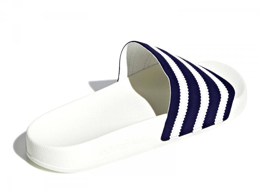 Adidas Adilette White / Navy CG6436 - ADIDAS Originals