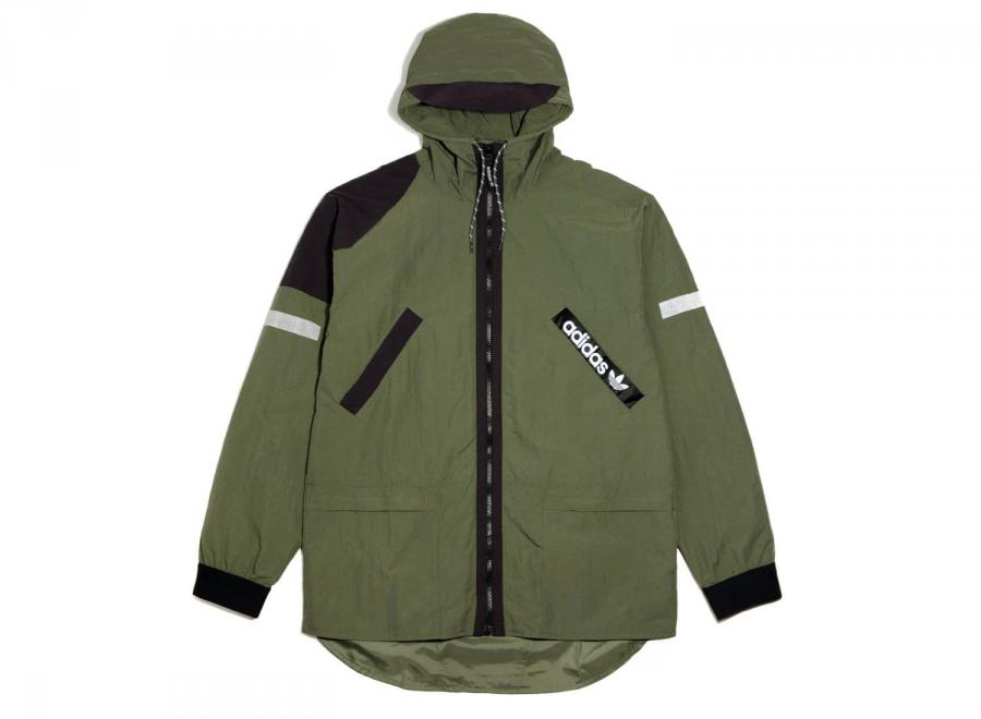 Adidas Adventure Windbreaker Green GD5587 - ADIDAS Originals