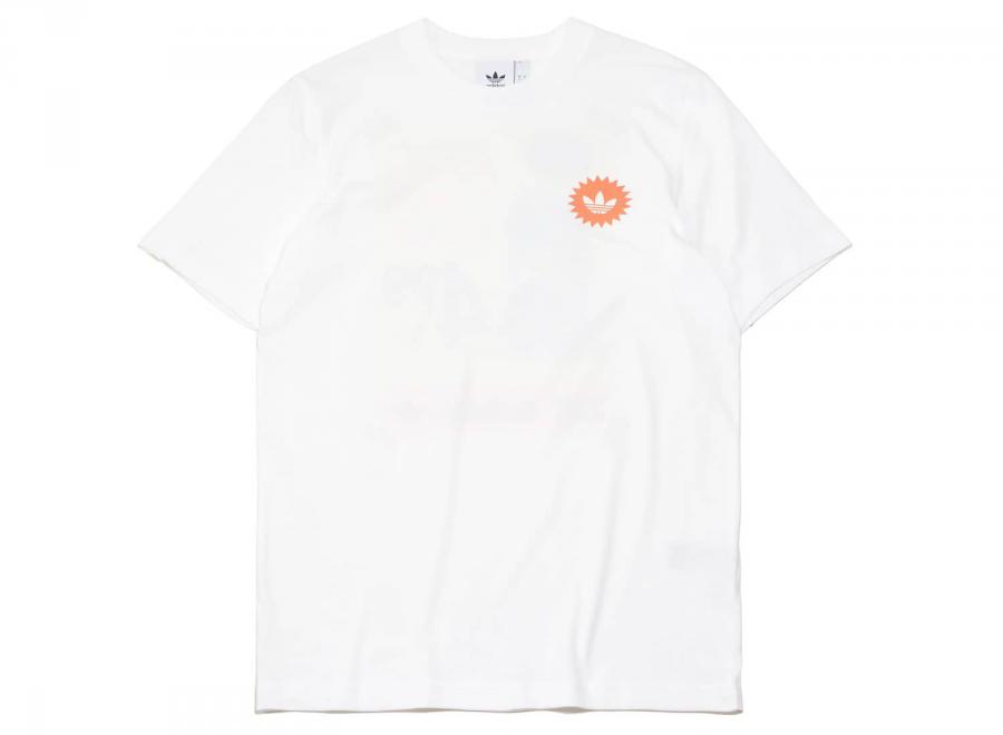 Adidas Bodega Poster Tshirt White ED7066 - ADIDAS Originals