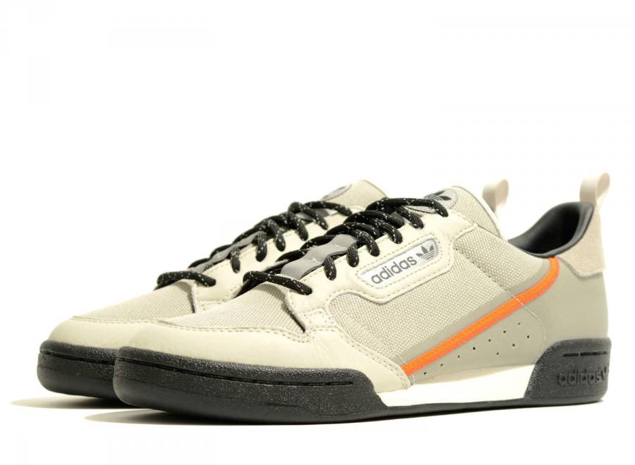 Adidas Continental 80 Sesame / Orange EE6669 - ADIDAS Originals
