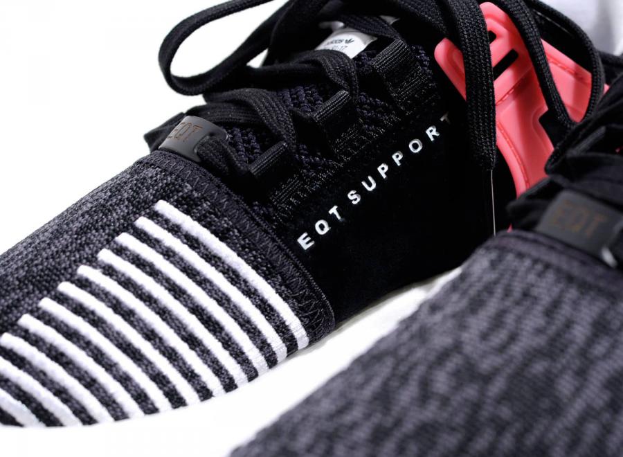 Adidas EQT Support 93/17 Black / Turbo Red BB1234 - ADIDAS Originals
