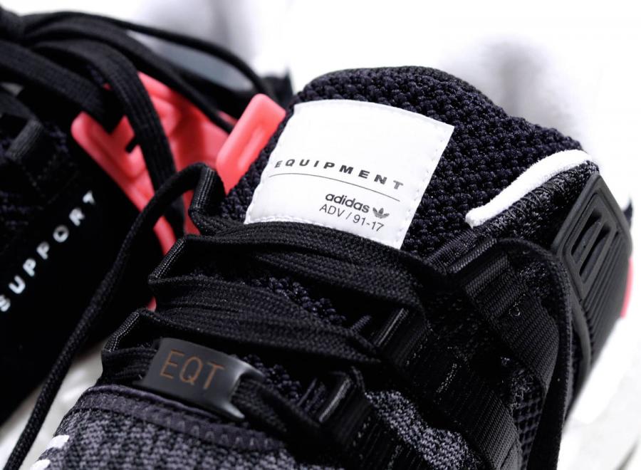 Adidas EQT Support 93/17 Black / Turbo Red BB1234 - ADIDAS Originals
