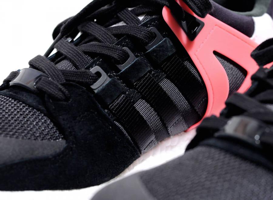 Adidas EQT Support Ultra Black / Turbo Red BB1237 - ADIDAS Originals