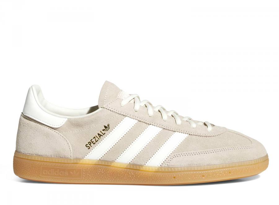 Adidas Handball Spezial Khaki Three / Off White / Gum KZ6703 - ADIDAS Originals