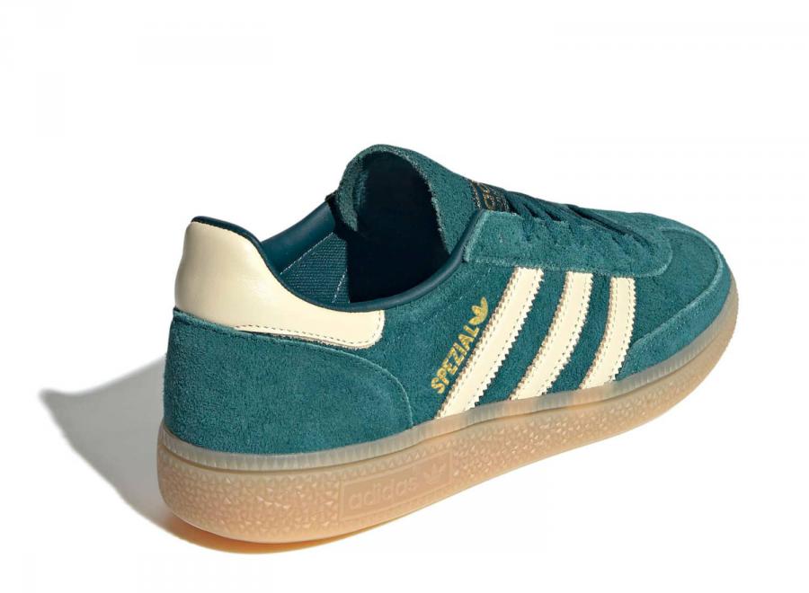 Adidas Handball Spezial Rich Green / Warm Vanilla / Gold Metallic KK0931 - ADIDAS Originals