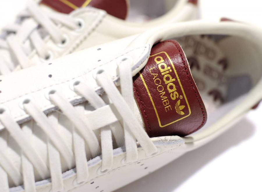 Adidas Lacombe White / Burgundy DB3014 - ADIDAS Originals