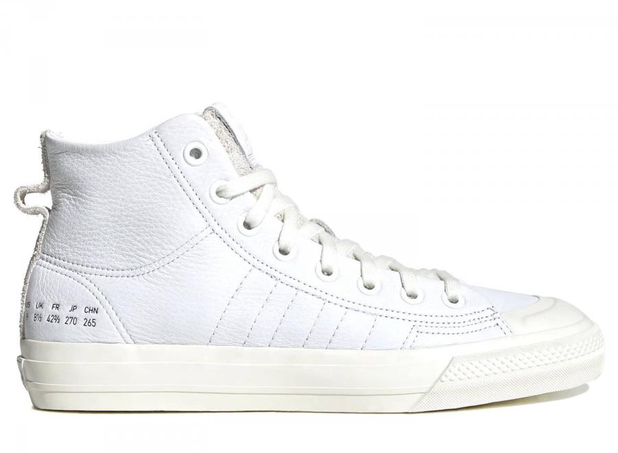 Adidas Nizza Hi RF Cloud White FY0041 - ADIDAS Originals