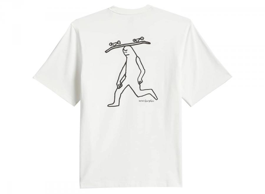 Adidas Orginals Skateboarding X Mark Gonzales Skate Spot Tee White KE1014 - ADIDAS Originals