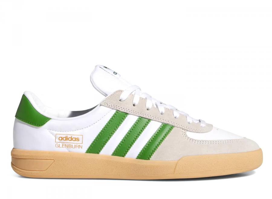 Adidas Originals Glenburn Cloud White / Crew Green / Gum KK1118 - ADIDAS Originals