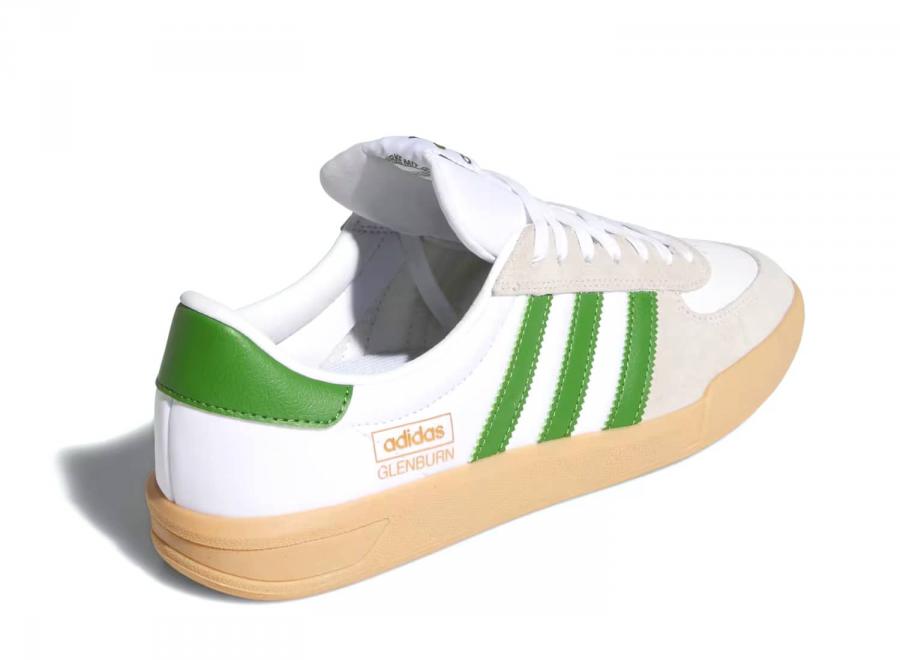 Adidas Originals Glenburn Cloud White / Crew Green / Gum KK1118 - ADIDAS Originals
