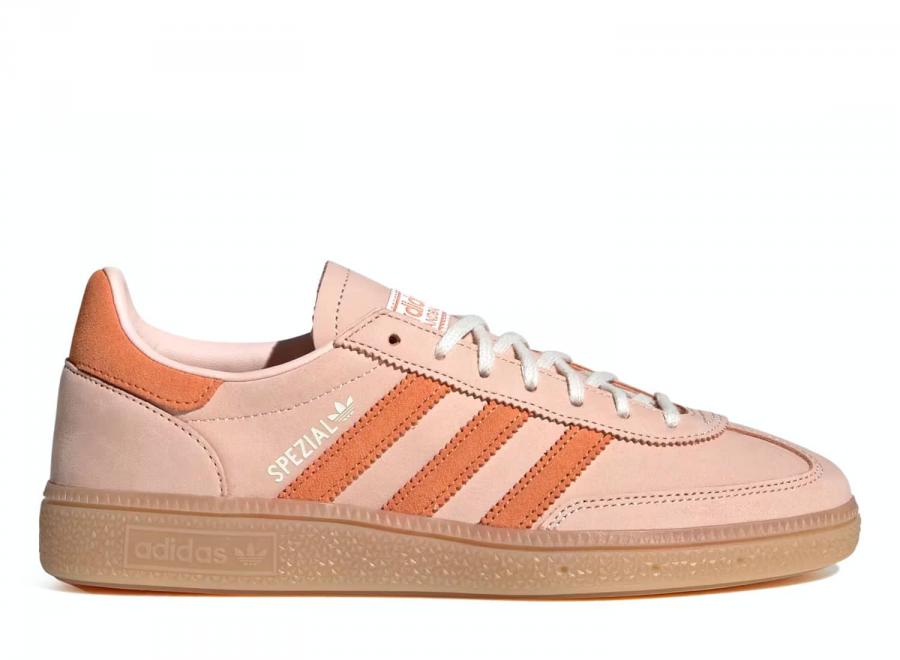 Adidas Originals Handball Spezial Blush Pink / Dusky Orange / Off White IH1505 - ADIDAS Originals