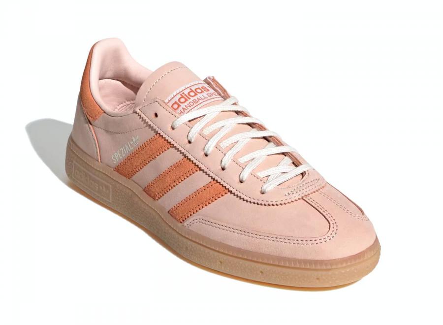 Adidas Originals Handball Spezial Blush Pink / Dusky Orange / Off White IH1505 - ADIDAS Originals