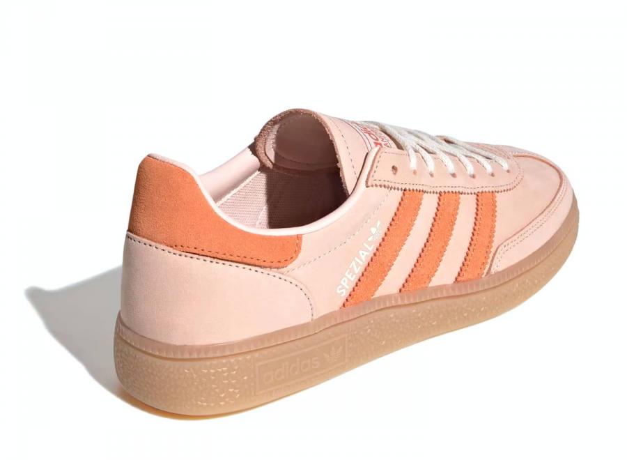 Adidas Originals Handball Spezial Blush Pink / Dusky Orange / Off White IH1505 - ADIDAS Originals