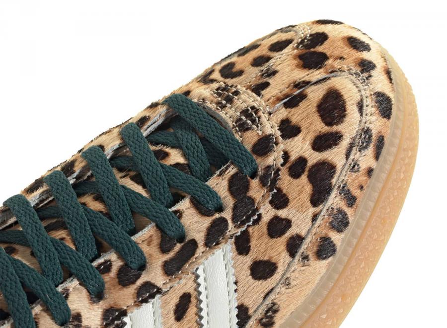 Adidas Originals Handball Spezial Leopard Magic Beige / Ivory / Aurora Ivy KI6678 - ADIDAS Originals
