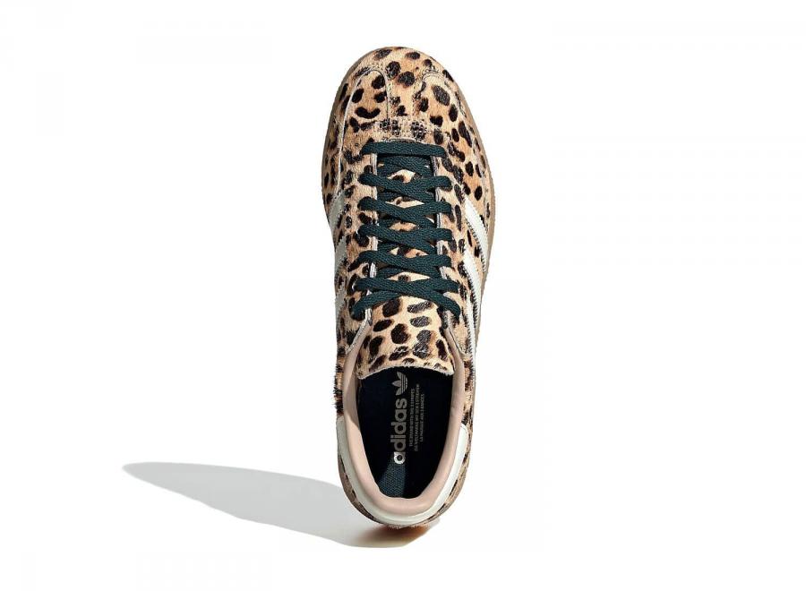 Adidas Originals Handball Spezial Leopard Magic Beige / Ivory / Aurora Ivy KI6678 - ADIDAS Originals