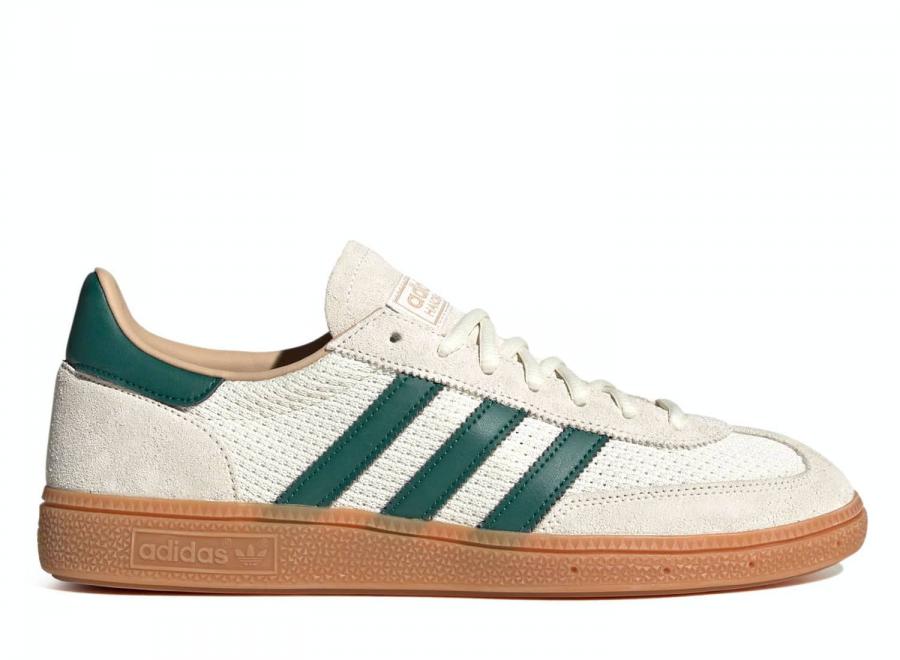 Adidas Originals Handball Spezial Off White / Collegiate Green / Gum IH6592 - ADIDAS Originals