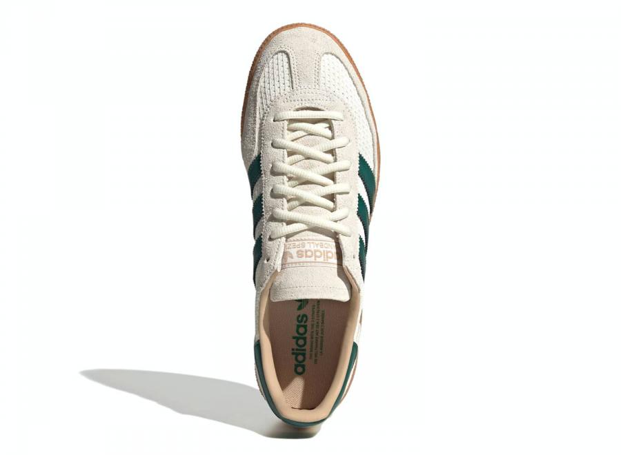 Adidas Originals Handball Spezial Off White / Collegiate Green / Gum IH6592 - ADIDAS Originals
