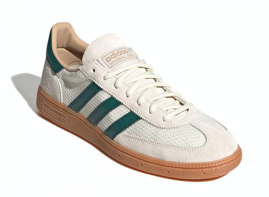 Adidas Originals Handball Spezial Off White / Collegiate Green / Gum IH6592 - ADIDAS Originals