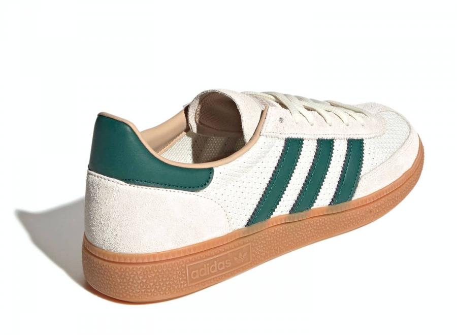 Adidas Originals Handball Spezial Off White / Collegiate Green / Gum IH6592 - ADIDAS Originals