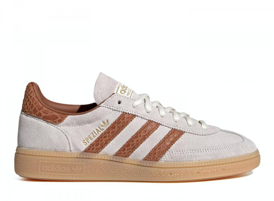 Adidas Originals Handball Spezial Off White / Dusky Bronze / Gum IH1511 - ADIDAS Originals