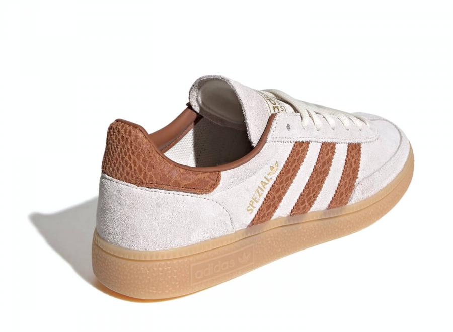 Adidas Originals Handball Spezial Off White / Dusky Bronze / Gum IH1511 - ADIDAS Originals