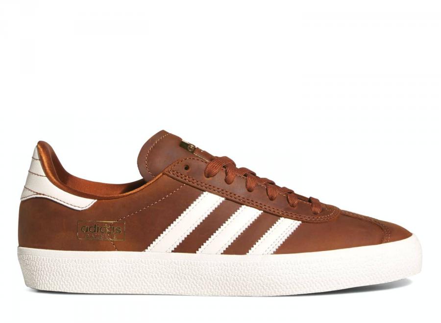 Adidas Originals Skateboarding Gazelle ADV Dusky Bronze / Chalk White / Off White HQ7547 - ADIDAS Originals