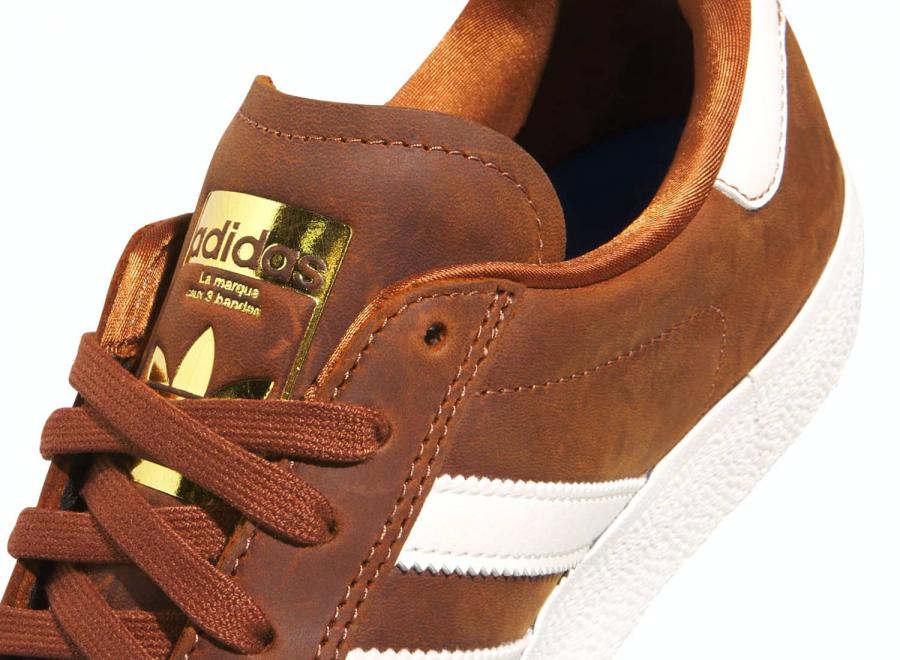 Adidas Originals Skateboarding Gazelle ADV Dusky Bronze / Chalk White / Off White HQ7547 - ADIDAS Originals