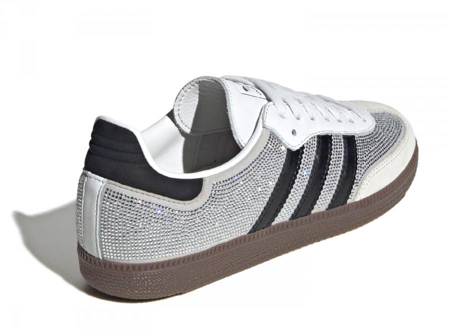 Adidas Samba OG Crystal White / Core White / Silver Metallic IH9055 - ADIDAS Originals