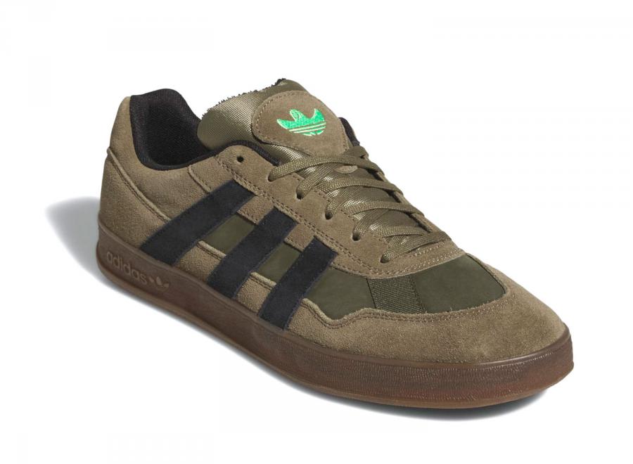 Adidas Skateboarding Aloha Super Olive Strata / Core Black / Gum KJ0281 - ADIDAS Originals
