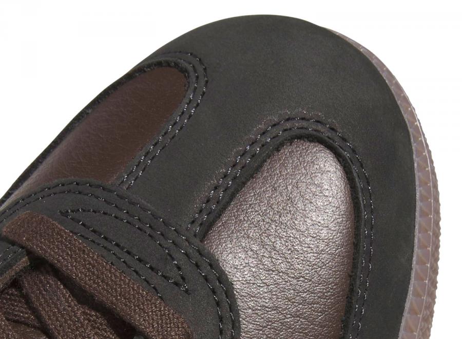 Adidas Skateboarding Samba Adv Dark Brown / Core Black / Gum KJ0263 - ADIDAS Originals