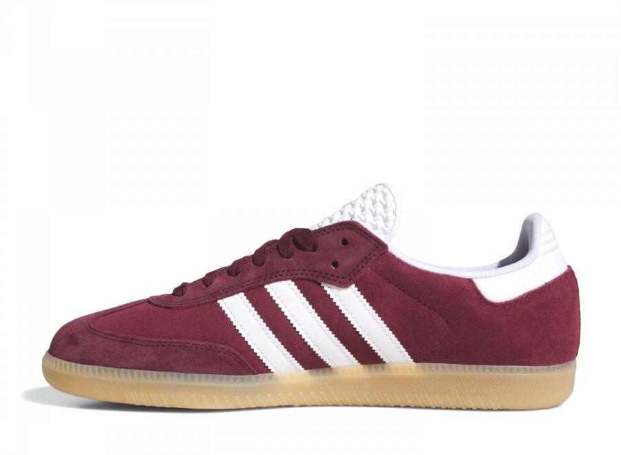 Adidas Skateboarding Samba Adv Shadow Red / Cloud White / Maroon KJ0265 - ADIDAS Originals