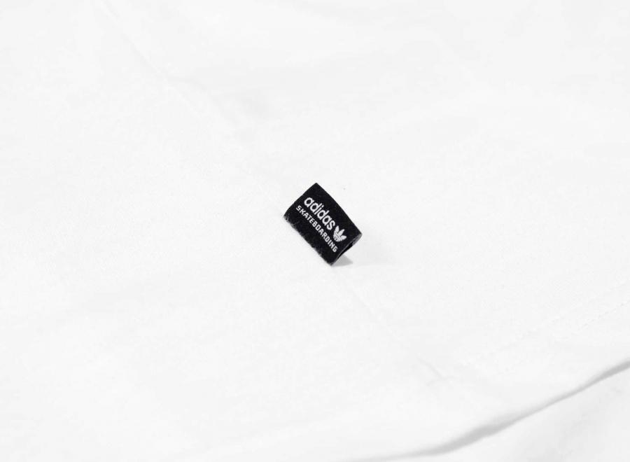 Adidas Skateboarding Solid Shmoo Tee White DM3229 - ADIDAS Originals