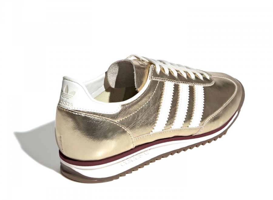 Adidas SL72 OG Gold Metallic / Off White / Shadow Red KK2612 - ADIDAS Originals
