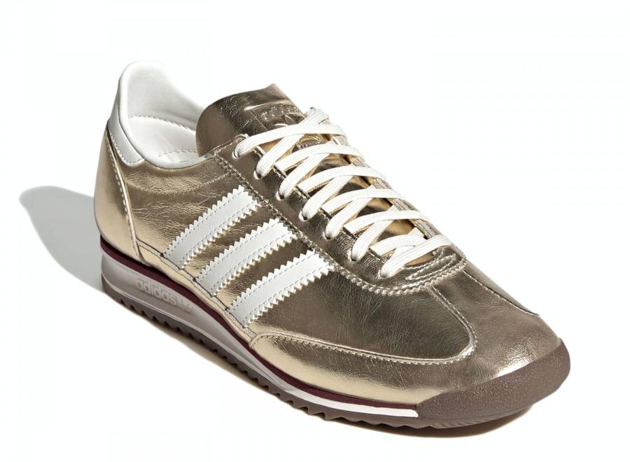 Adidas SL72 OG Gold Metallic / Off White / Shadow Red KK2612 - ADIDAS Originals