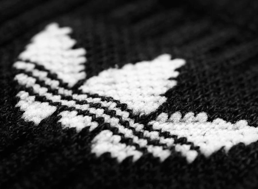 Adidas Solid Crew Sock Black / White S21490 - ADIDAS Originals