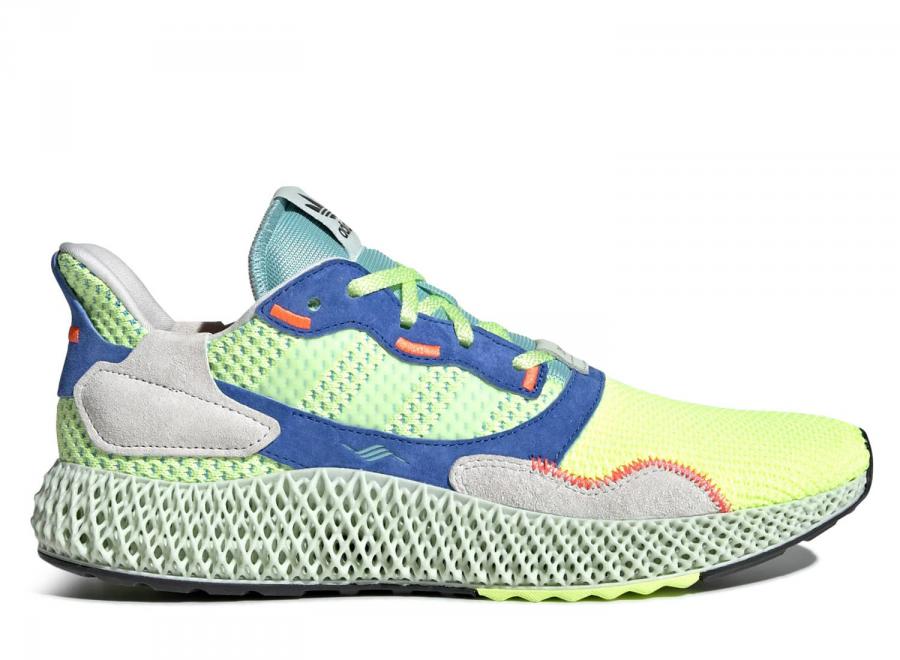Adidas ZX 4000 4D Hi-Res Yellow EF9623 - ADIDAS Originals