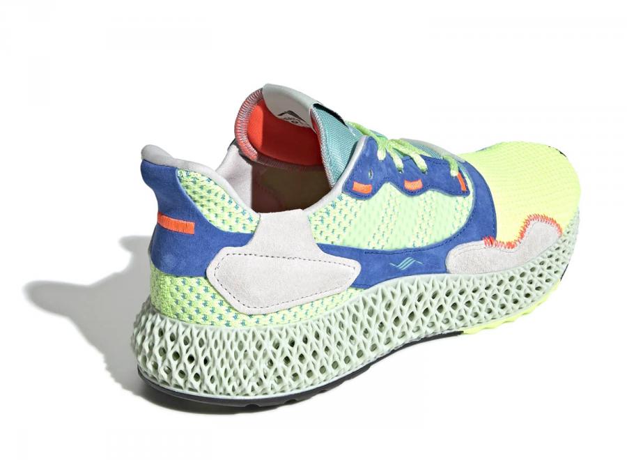 Adidas ZX 4000 4D Hi-Res Yellow EF9623 - ADIDAS Originals