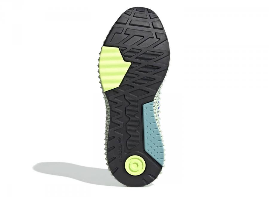 Adidas ZX 4000 4D Hi-Res Yellow EF9623 - ADIDAS Originals