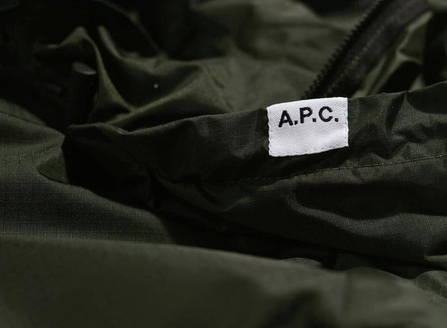 APC Coupe Vent Miles Vert Sapin - APC
