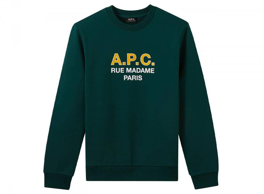 APC Sweat Madame H Vert Fonce - APC