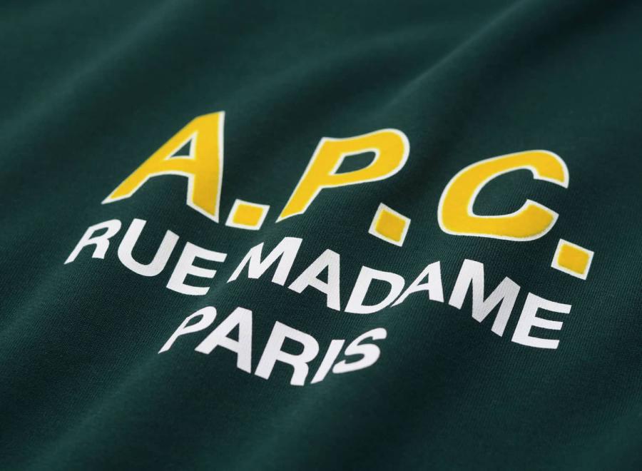 APC Sweat Madame H Vert Fonce - APC