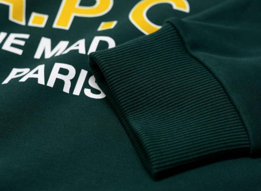 APC Sweat Madame H Vert Fonce - APC