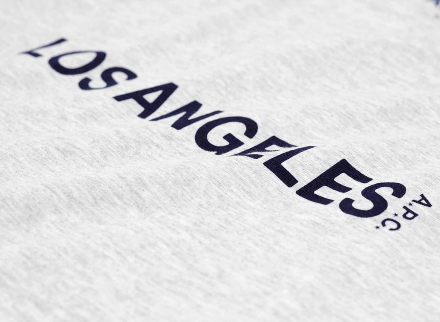APC T-Shirt Los Angeles Gris - APC