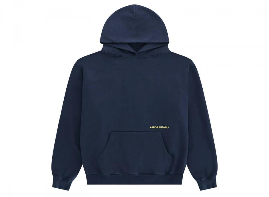 Arbor Antwerp Circle Application Hoodie Blue - Arbor Antwerp