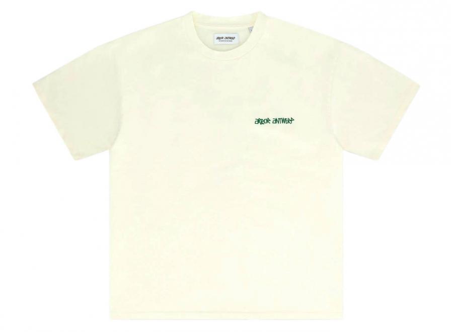 Arbor Antwerp Faded Flower Tshirt Cream - Arbor Antwerp